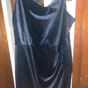velvet prom dress